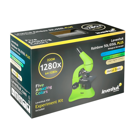 Микроскоп Levenhuk Rainbow D50L PLUS / Лунный камень